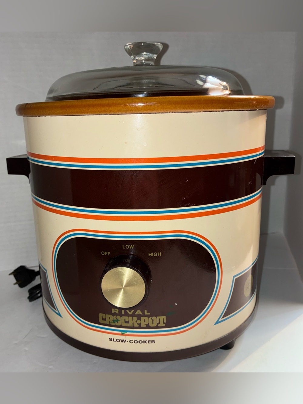 VintageRival Crock-Pot Slow Cooker Crock Pot Mid Century Modern
